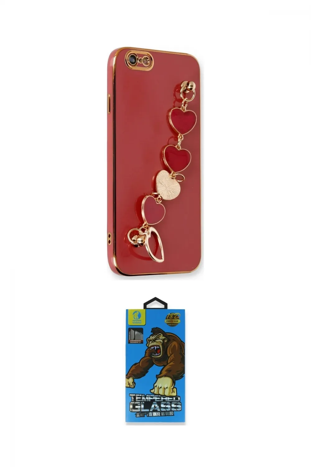 ieg™ iPhone 6 Kılıf Nova Işık Prime - Siyah 18D Cam Ekran Koruyucu