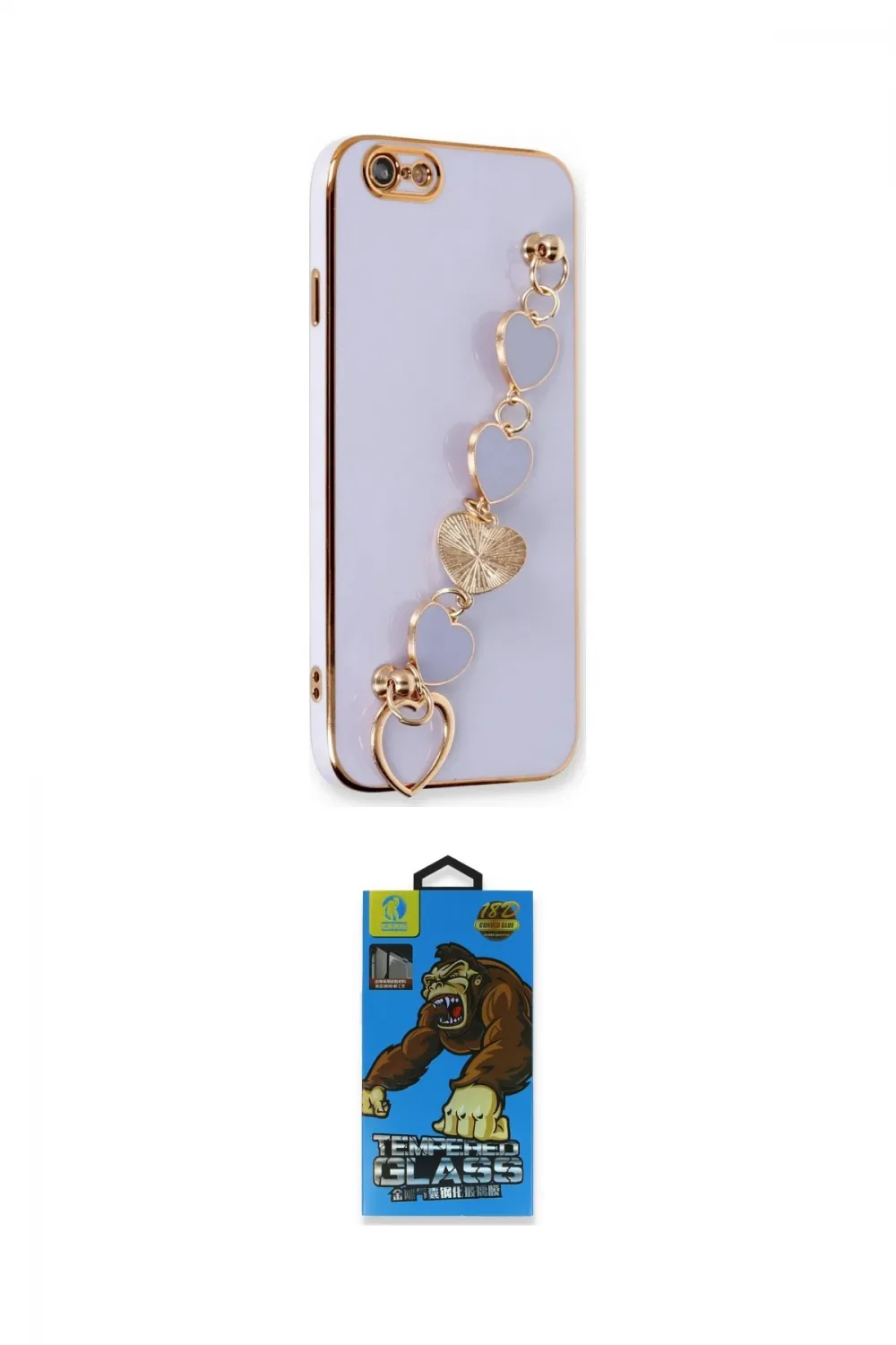 ieg™ iPhone 6 Kılıf Nova Işık Prime - Siyah 18D Cam Ekran Koruyucu