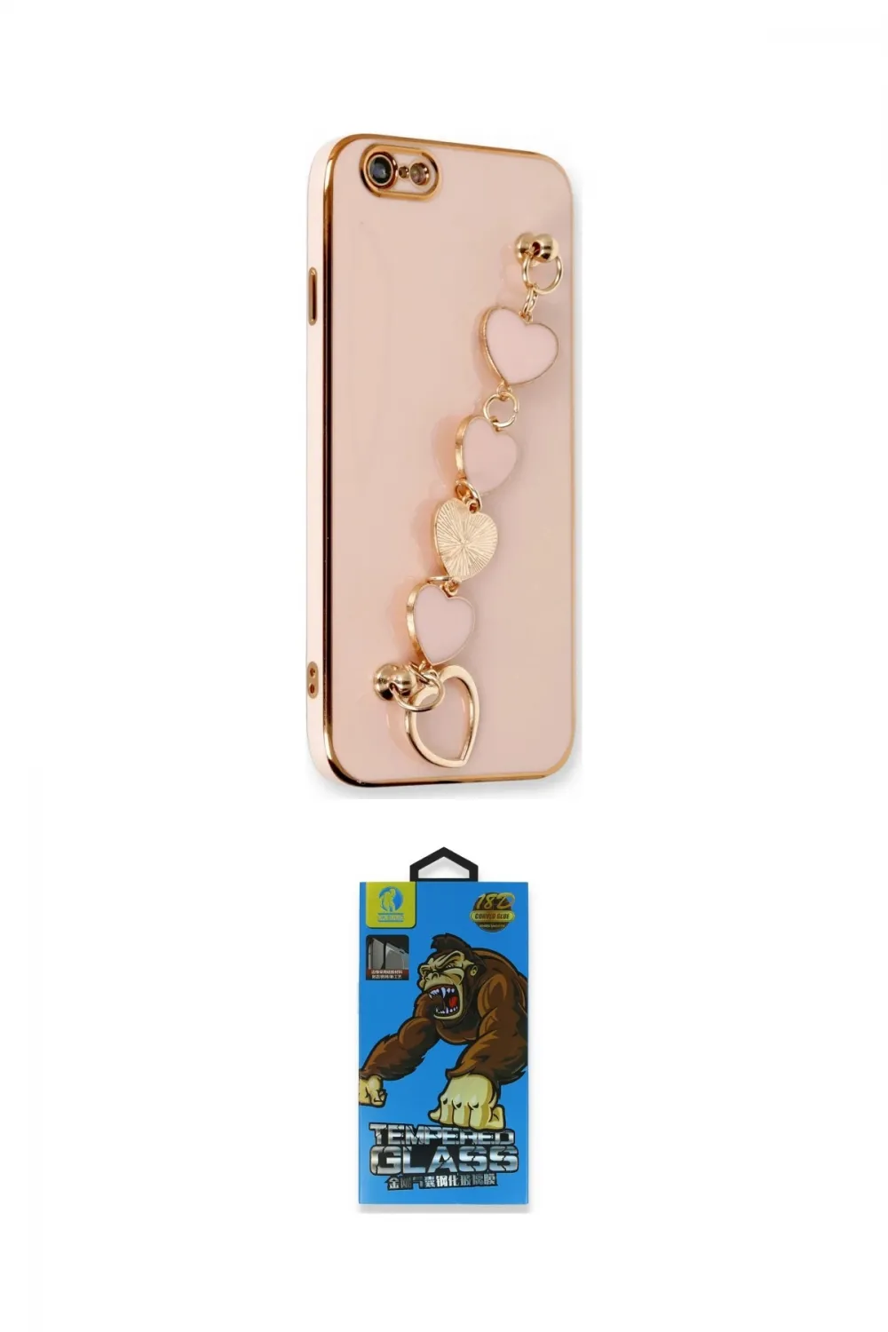 ieg™ iPhone 6 Kılıf Nova Işık Prime - Siyah 18D Cam Ekran Koruyucu