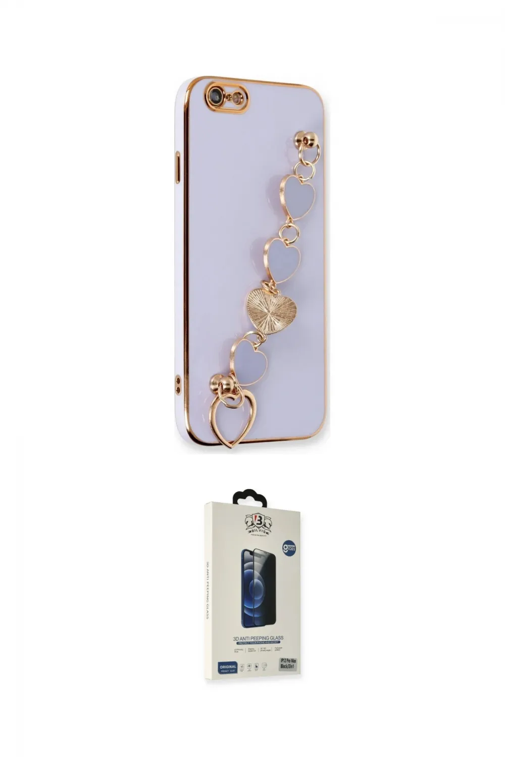 ieg™ iPhone 6 Kılıf Nova Işık Prime - Siyah Bilvis Hayalet Cam Ekran Koruyucu