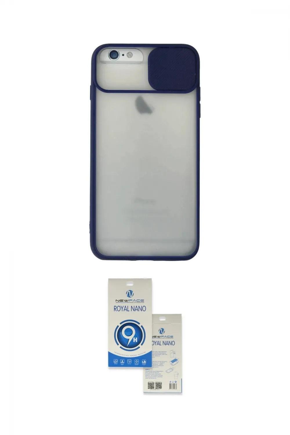 ieg™ iPhone 6 Kılıf Vadi Çizgi - Şeffaf Royal Nano Ekran Koruyucu