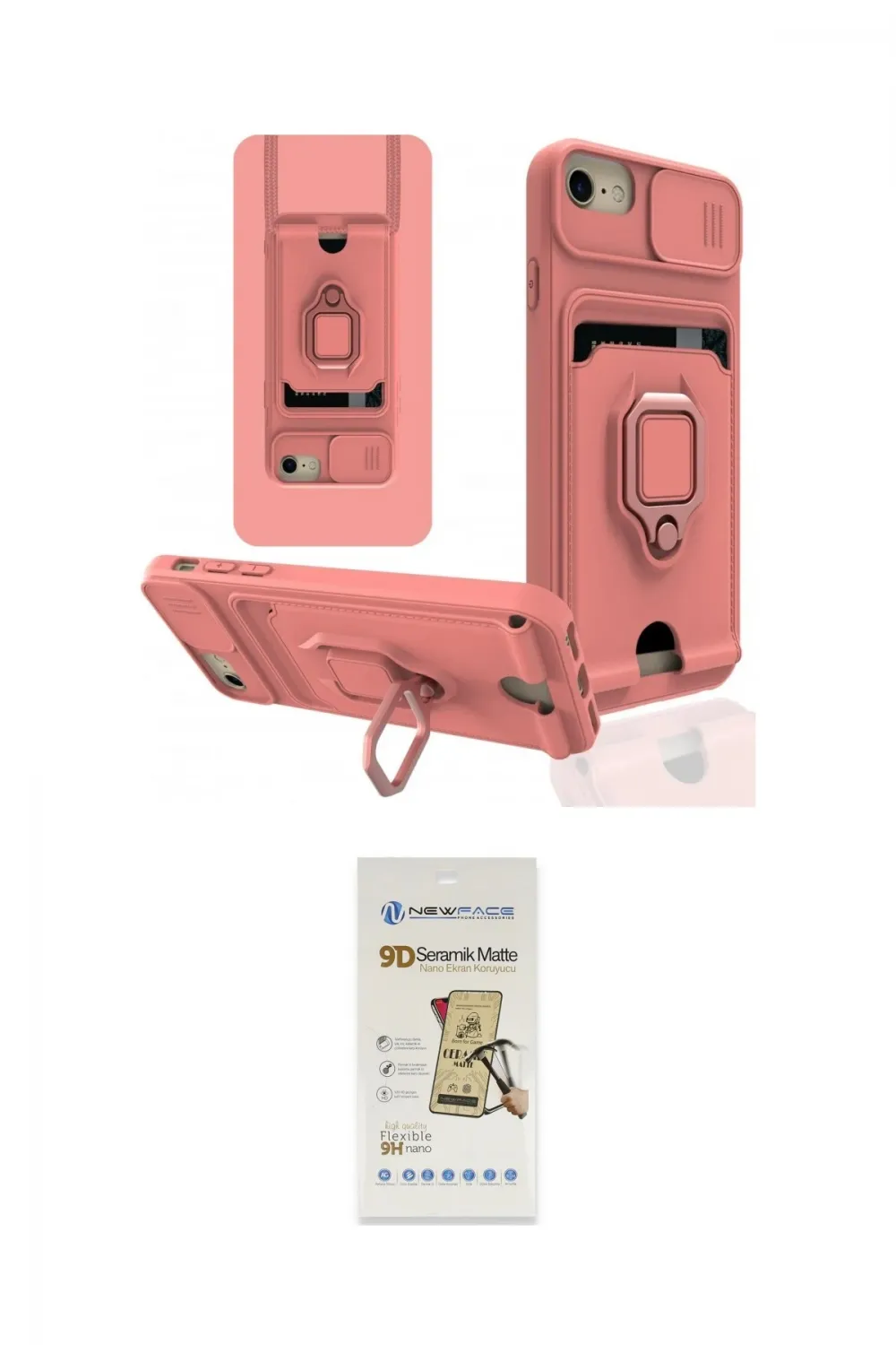 ieg™ iPhone 6 Kılıf Vadi Form Prime - Beyaz Mat Seramik Nano Ekran Koruyucu