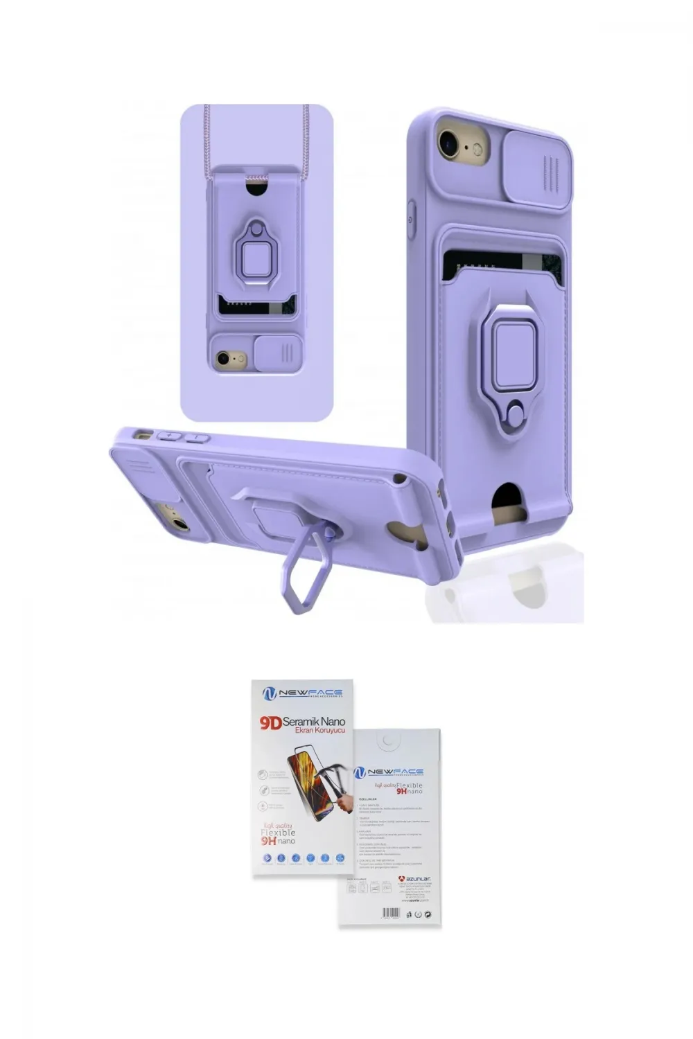 ieg™ iPhone 6 Kılıf Vadi Form Prime - Beyaz Seramik Nano Ekran Koruyucu