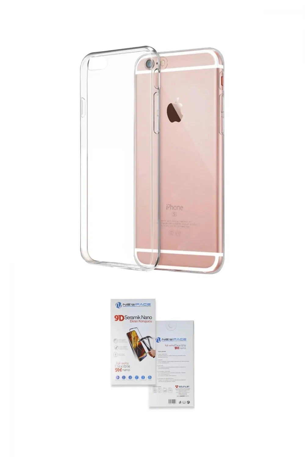 ieg™ iPhone 6 Kılıf Zirve Doku - Beyaz Seramik Nano Ekran Koruyucu