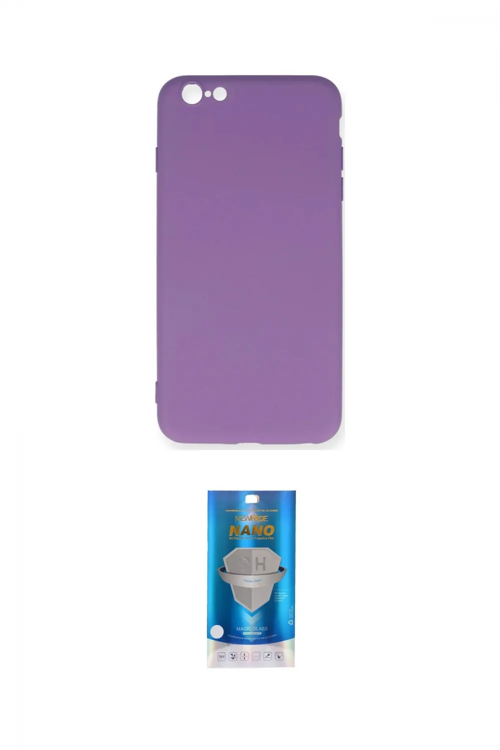 ieg™ iPhone 6 Plus Kılıf Ahenk Serisi - Şeffaf Royal Nano Ekran Koruyucu