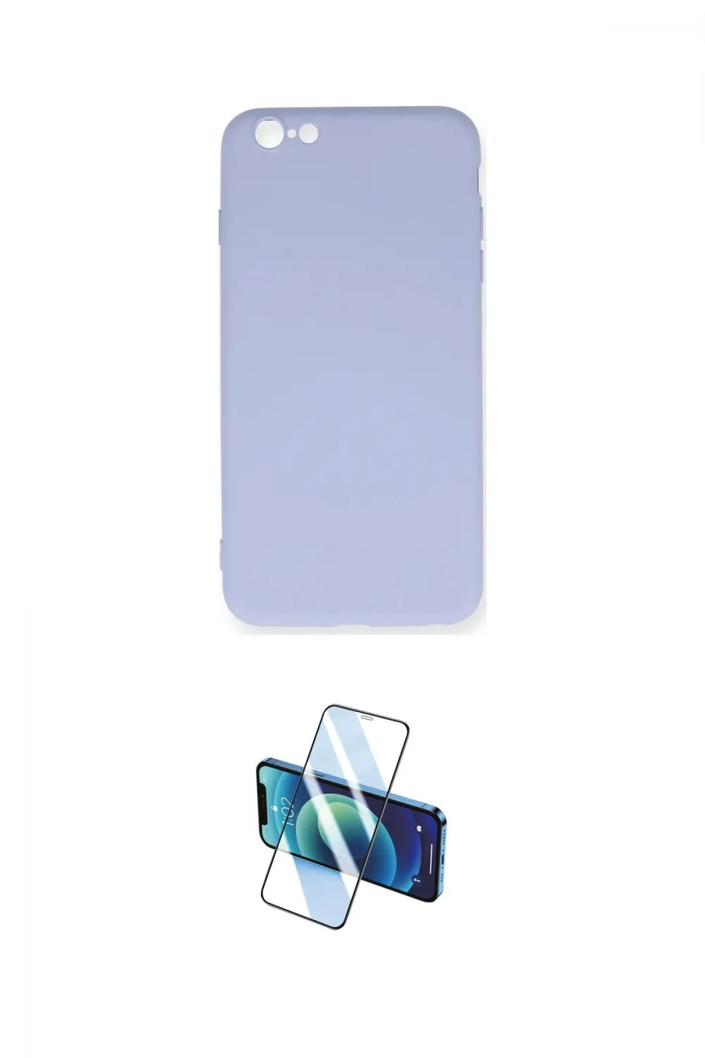 ieg™ iPhone 6 Plus Kılıf Ahenk Serisi - Siyah 3D Antistatik Seramik Nano Ekran Koruyucu