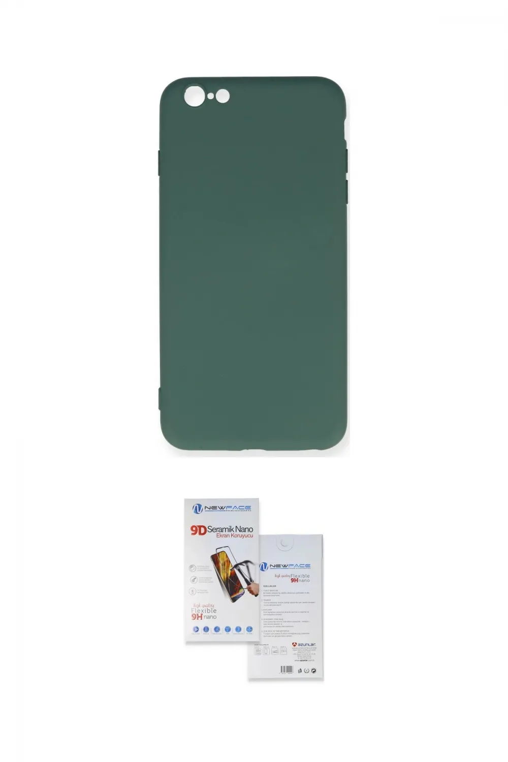 ieg™ iPhone 6 Plus Kılıf Ahenk Serisi - Siyah Seramik Nano Ekran Koruyucu