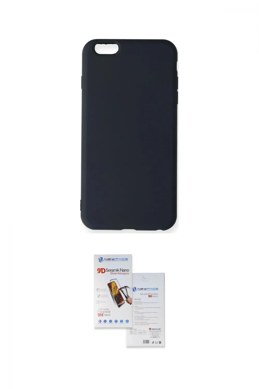 ieg™ iPhone 6 Plus Kılıf Ahenk Serisi - Siyah Seramik Nano Ekran Koruyucu