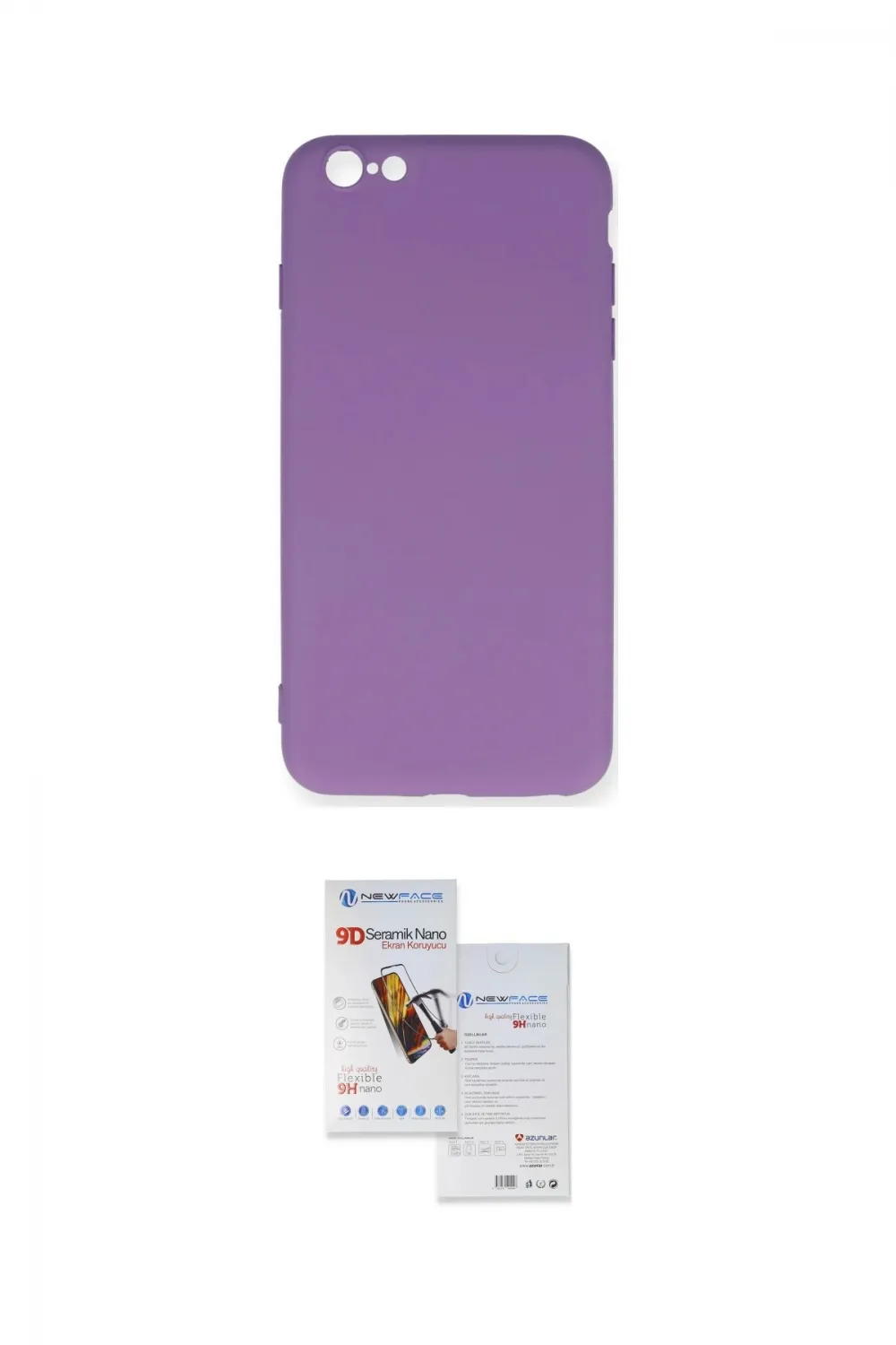 ieg™ iPhone 6 Plus Kılıf Ahenk Serisi - Siyah Seramik Nano Ekran Koruyucu