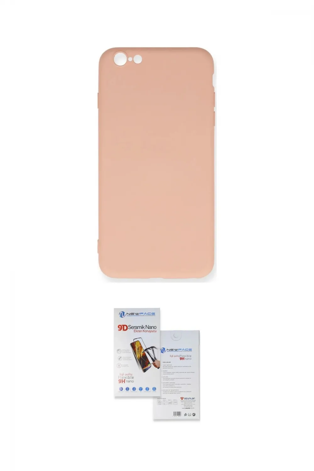 ieg™ iPhone 6 Plus Kılıf Ahenk Serisi - Siyah Seramik Nano Ekran Koruyucu