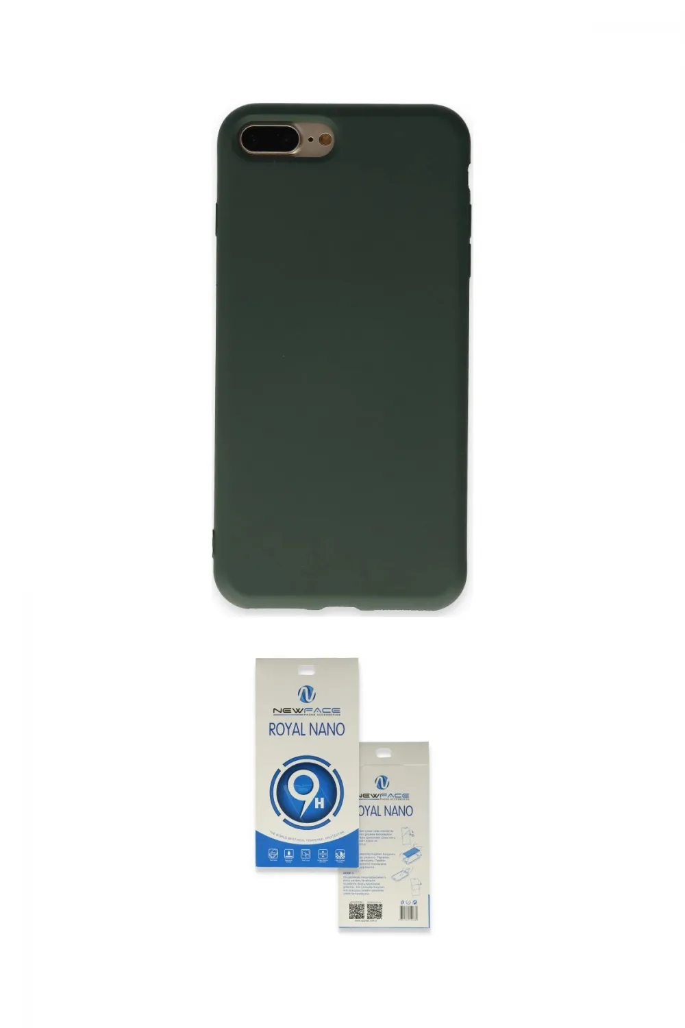 ieg™ iPhone 7 Plus Kılıf Ahenk Serisi - Şeffaf Royal Nano Ekran Koruyucu