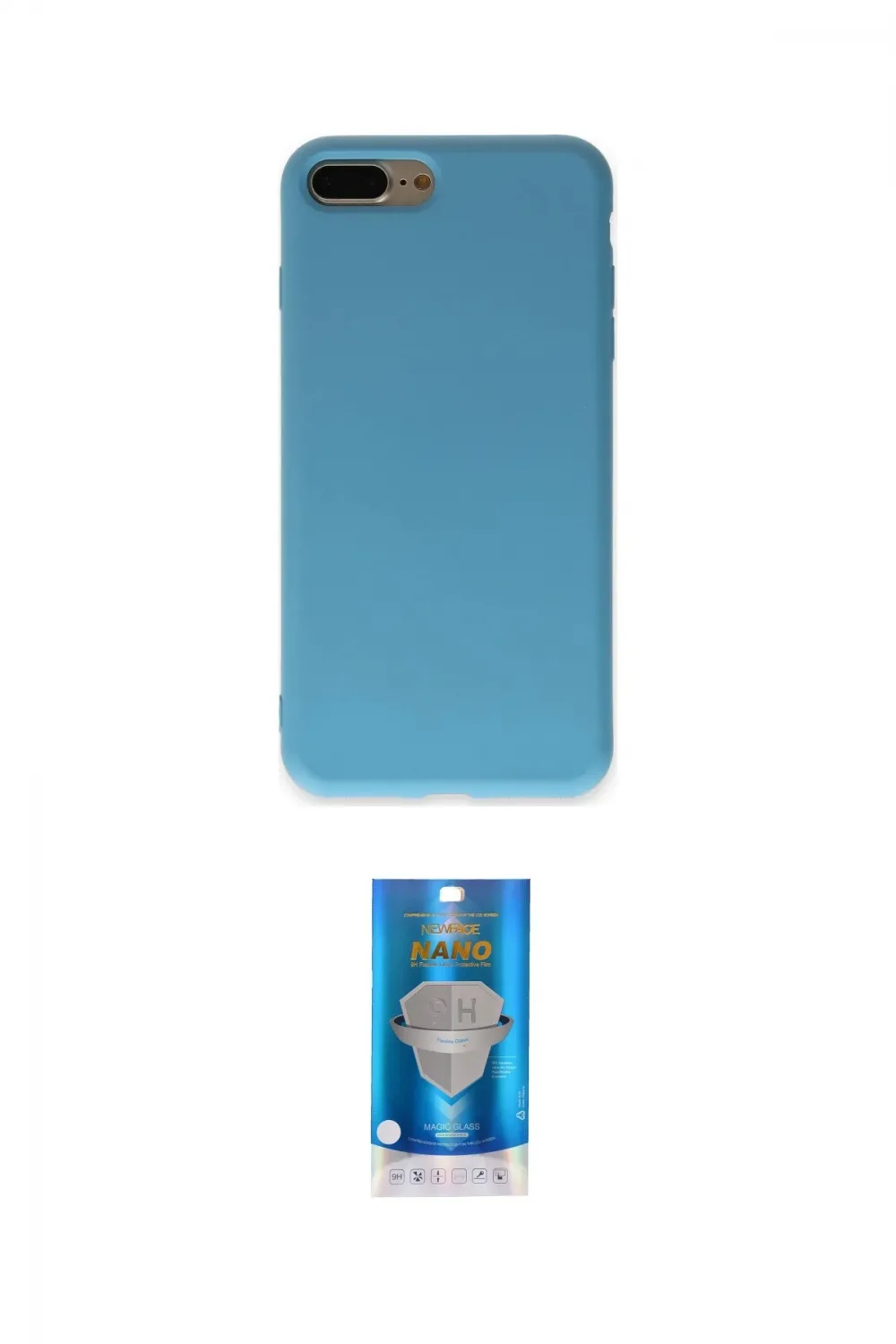 ieg™ iPhone 7 Plus Kılıf Ahenk Serisi - Şeffaf Royal Nano Ekran Koruyucu