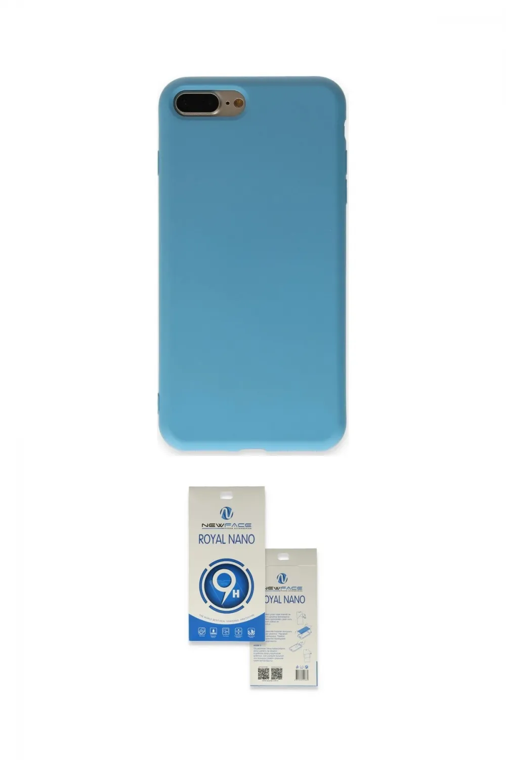 ieg™ iPhone 7 Plus Kılıf Ahenk Serisi - Şeffaf Royal Nano Ekran Koruyucu
