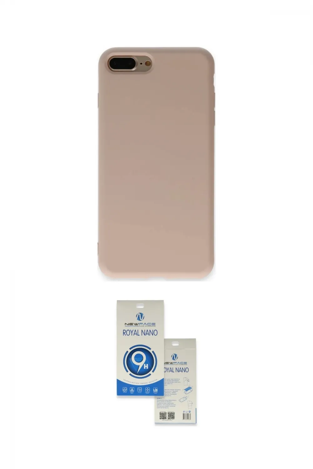 ieg™ iPhone 7 Plus Kılıf Ahenk Serisi - Şeffaf Royal Nano Ekran Koruyucu