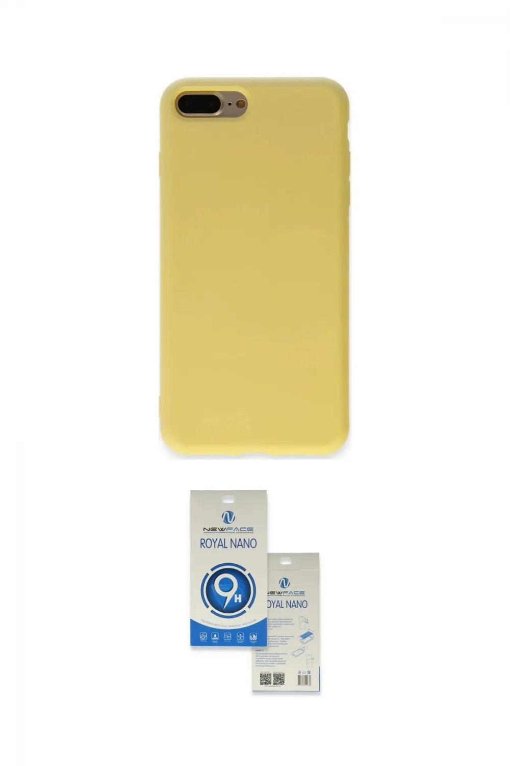 ieg™ iPhone 7 Plus Kılıf Ahenk Serisi - Şeffaf Royal Nano Ekran Koruyucu