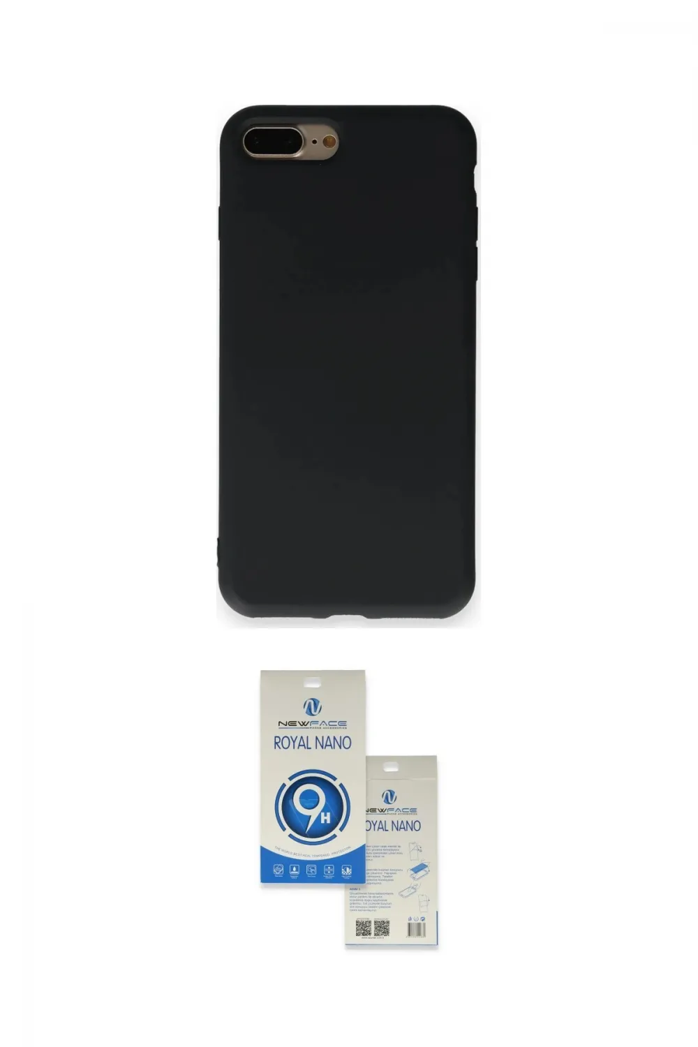ieg™ iPhone 7 Plus Kılıf Ahenk Serisi - Şeffaf Royal Nano Ekran Koruyucu