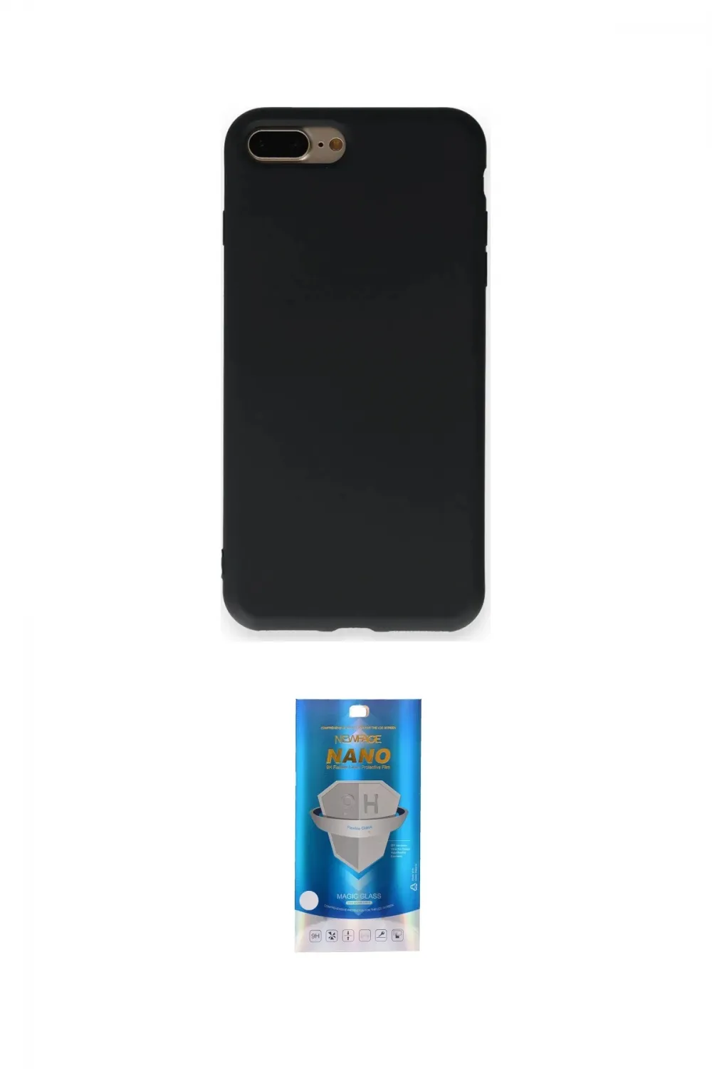 ieg™ iPhone 7 Plus Kılıf Ahenk Serisi - Şeffaf Royal Nano Ekran Koruyucu