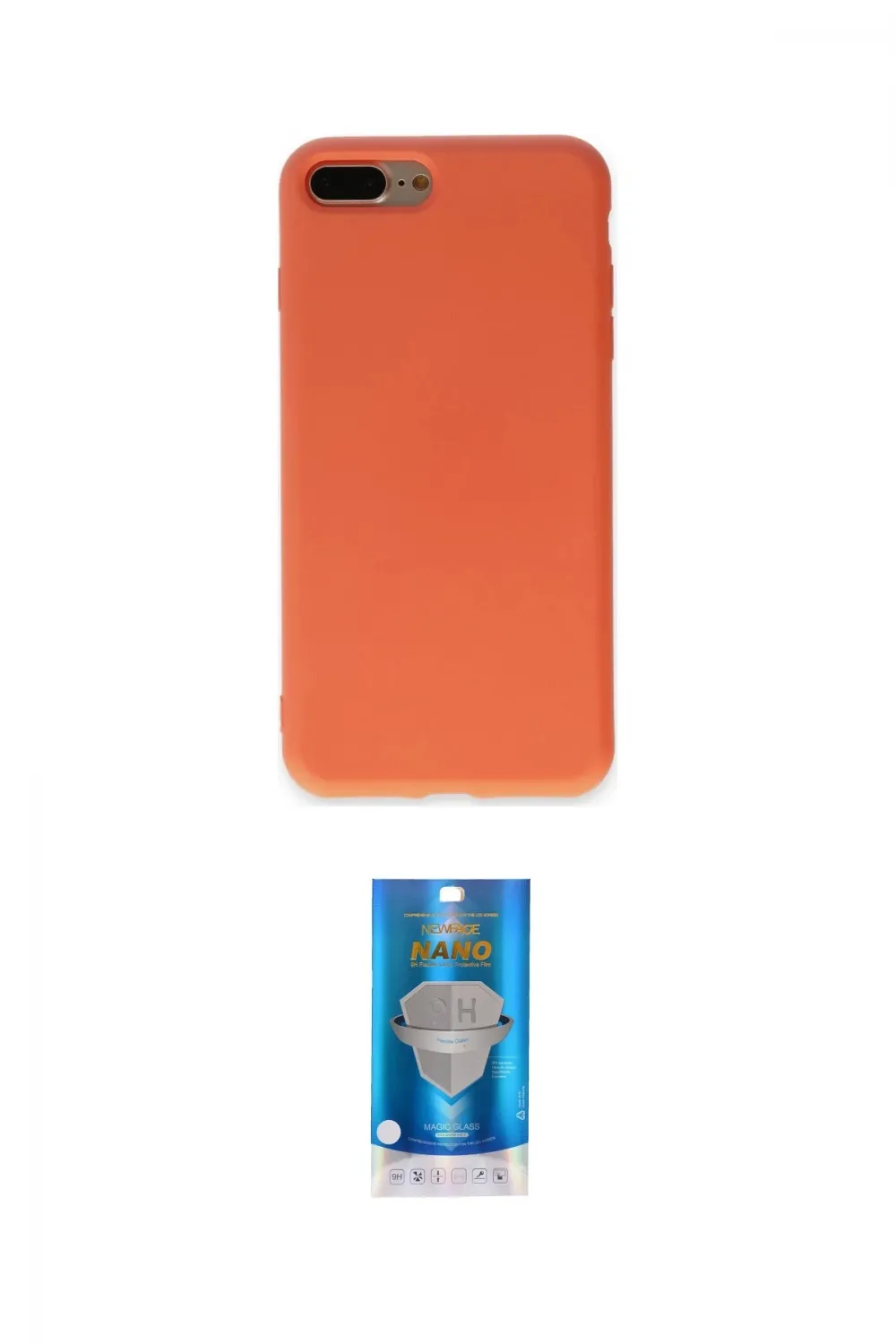 ieg™ iPhone 7 Plus Kılıf Ahenk Serisi - Şeffaf Royal Nano Ekran Koruyucu