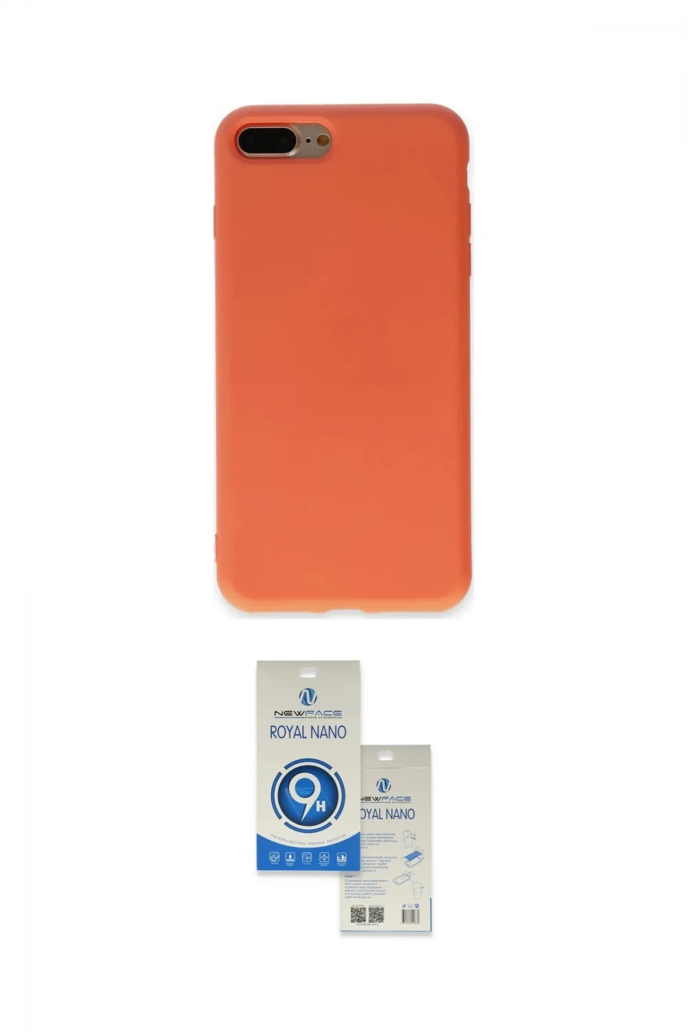 ieg™ iPhone 7 Plus Kılıf Ahenk Serisi - Şeffaf Royal Nano Ekran Koruyucu