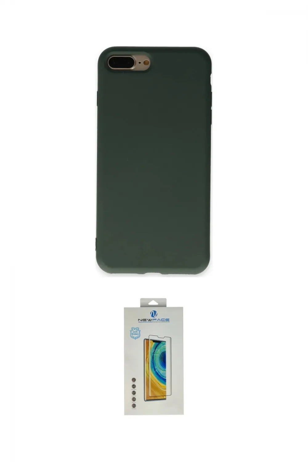 ieg™ iPhone 7 Plus Kılıf Ahenk Serisi - Siyah Polymer Nano Ekran Koruyucu