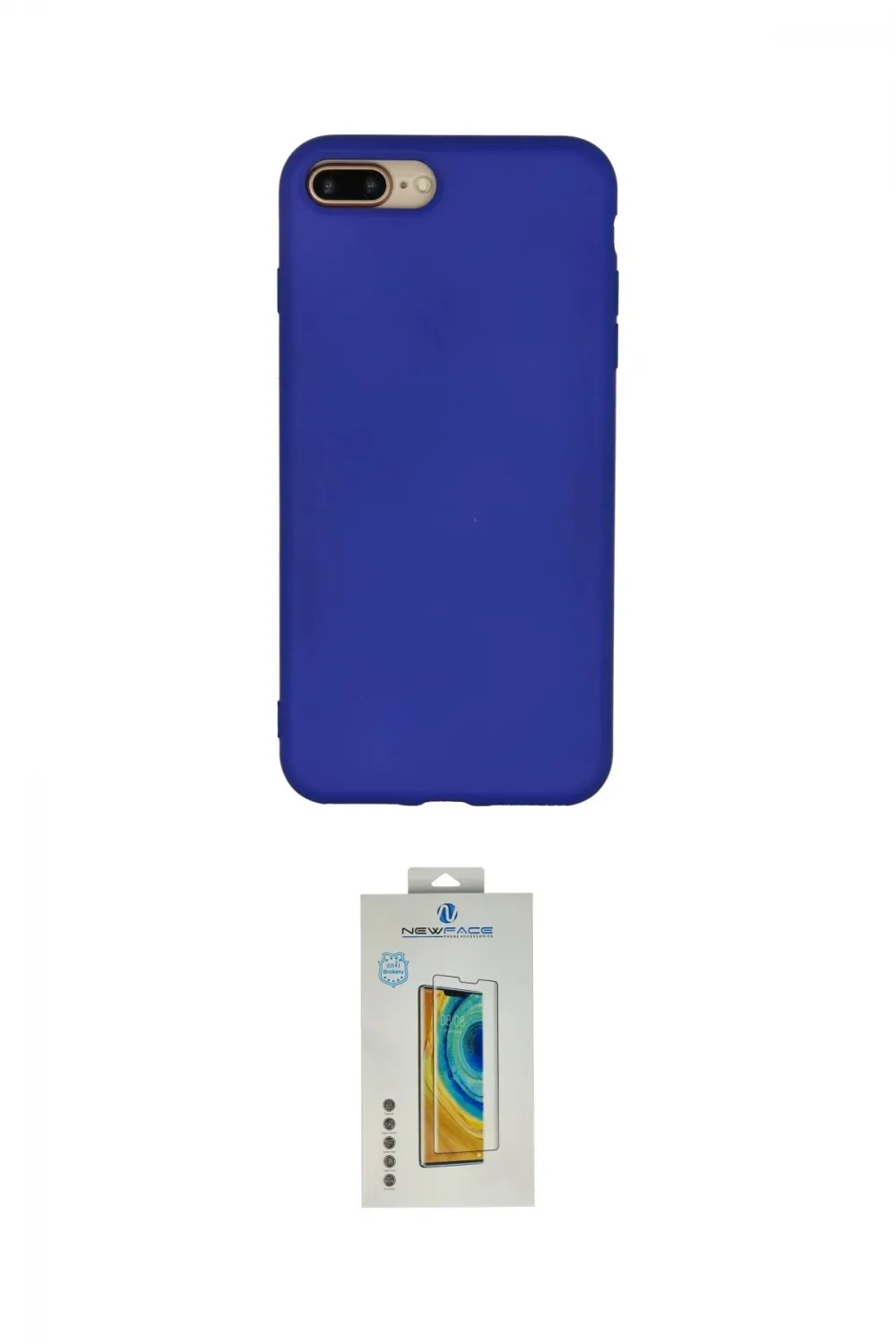 ieg™ iPhone 7 Plus Kılıf Ahenk Serisi - Siyah Polymer Nano Ekran Koruyucu
