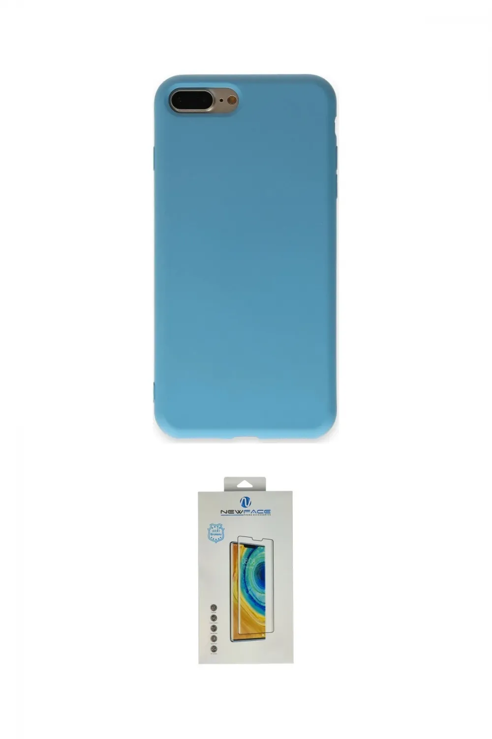 ieg™ iPhone 7 Plus Kılıf Ahenk Serisi - Siyah Polymer Nano Ekran Koruyucu