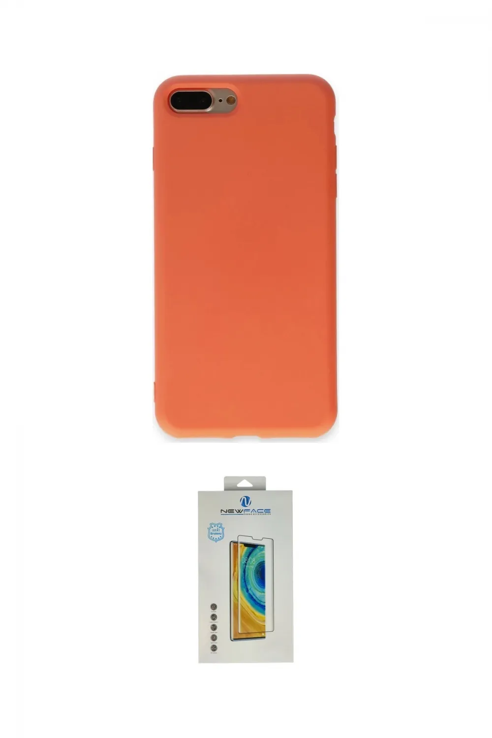 ieg™ iPhone 7 Plus Kılıf Ahenk Serisi - Siyah Polymer Nano Ekran Koruyucu