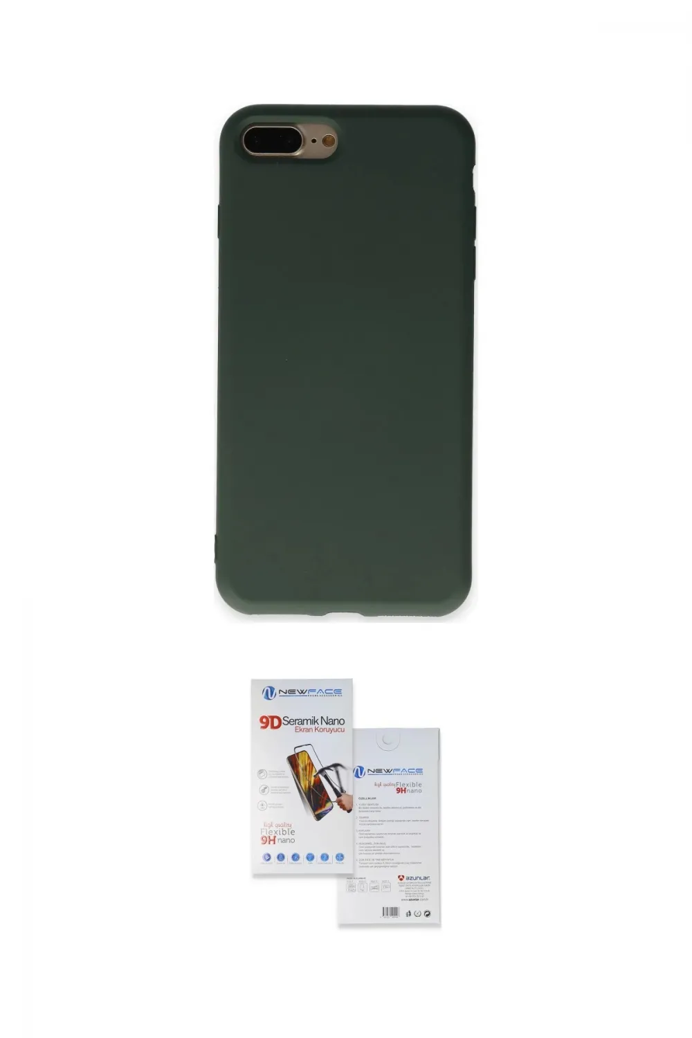 ieg™ iPhone 7 Plus Kılıf Ahenk Serisi - Siyah Seramik Nano Ekran Koruyucu