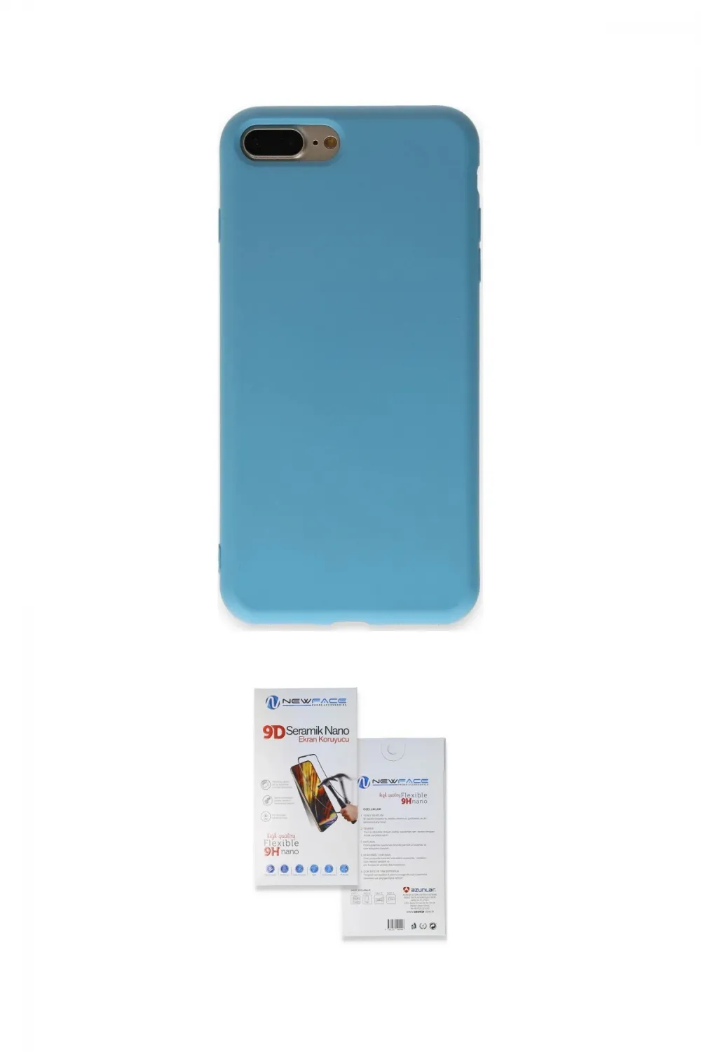 ieg™ iPhone 7 Plus Kılıf Ahenk Serisi - Siyah Seramik Nano Ekran Koruyucu