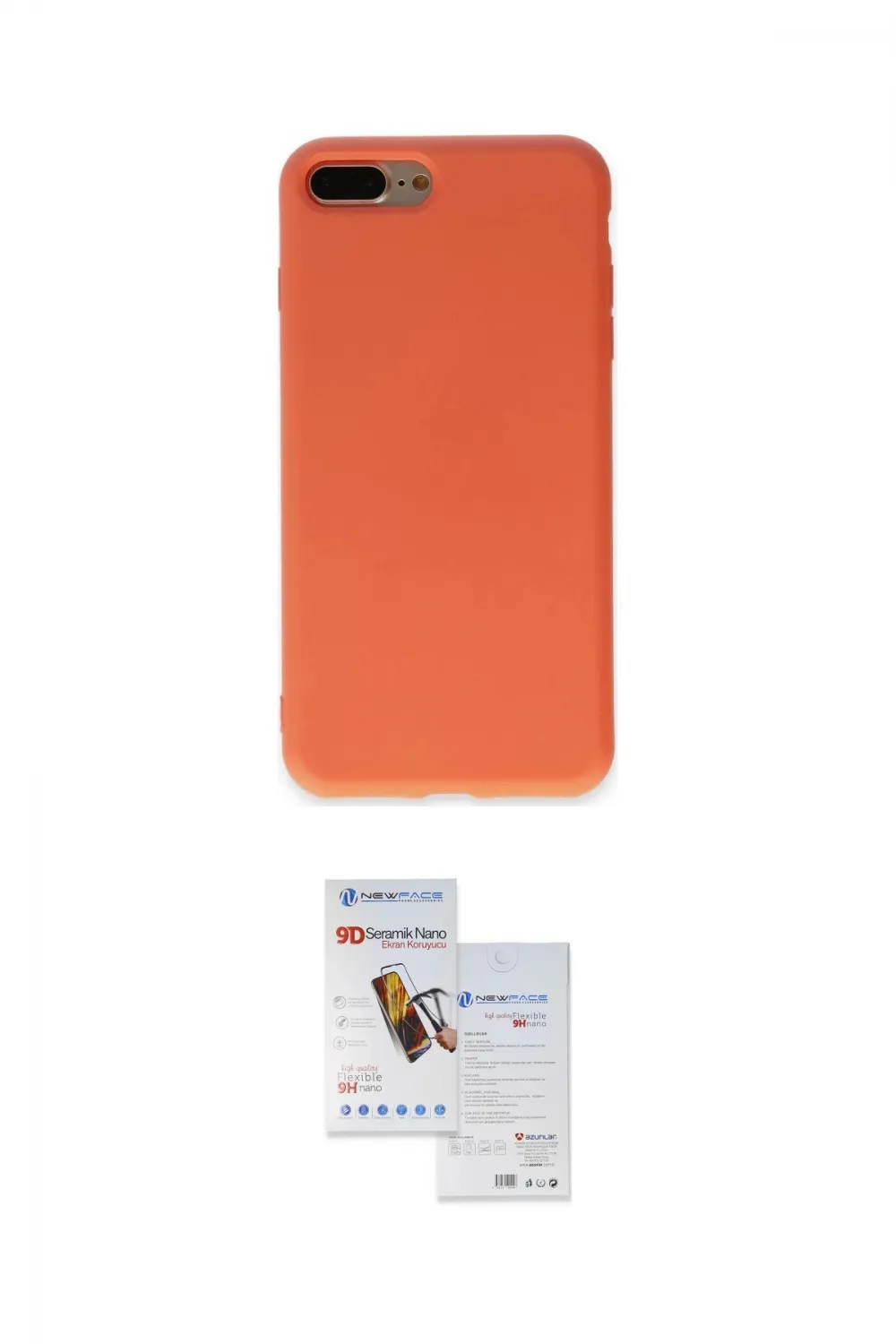 ieg™ iPhone 7 Plus Kılıf Ahenk Serisi - Siyah Seramik Nano Ekran Koruyucu