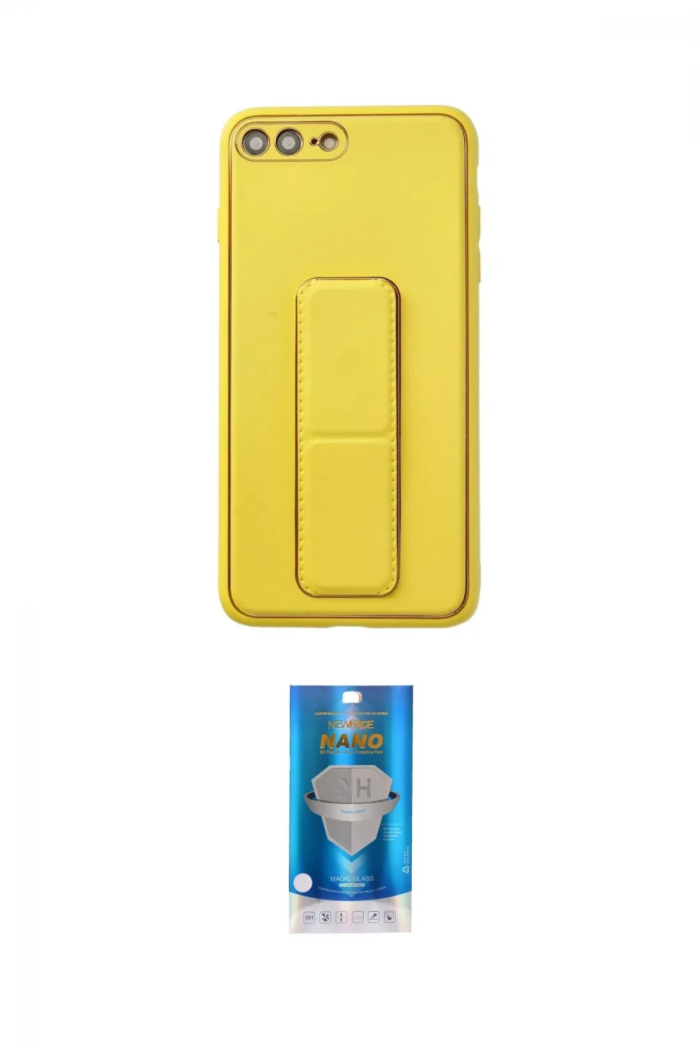 ieg™ iPhone 7 Plus Kılıf Akış Doku - Şeffaf Royal Nano Ekran Koruyucu