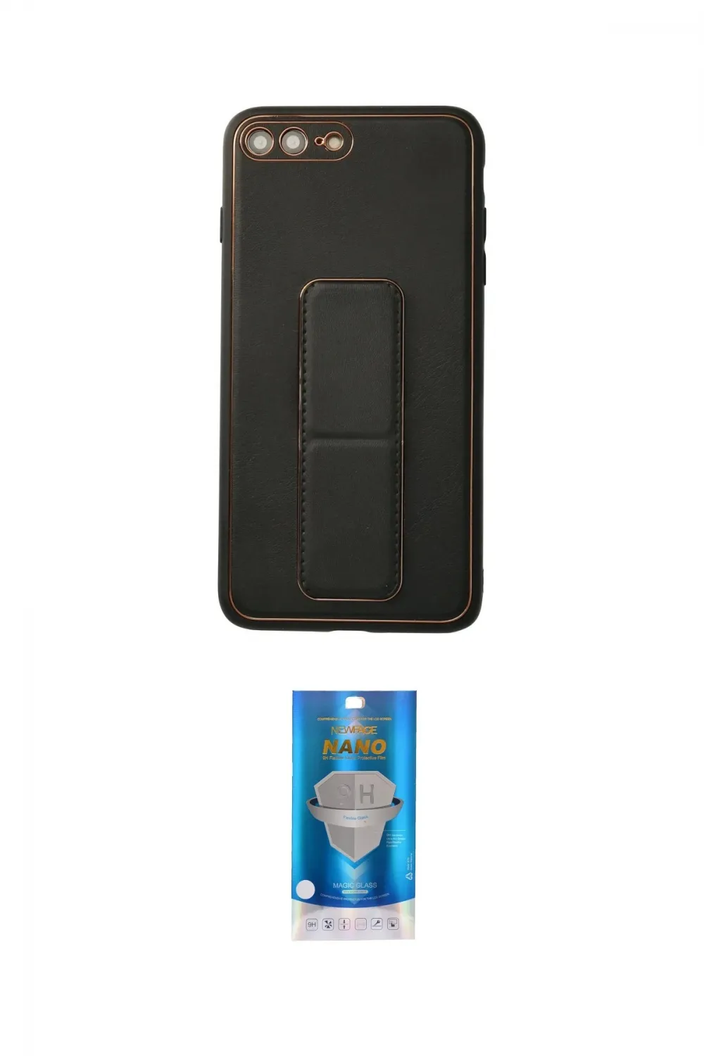 ieg™ iPhone 7 Plus Kılıf Akış Doku - Şeffaf Royal Nano Ekran Koruyucu