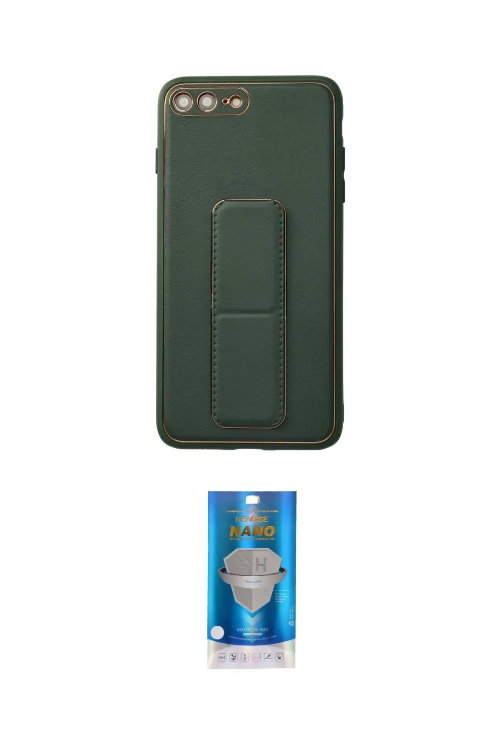ieg™ iPhone 7 Plus Kılıf Akış Doku - Şeffaf Royal Nano Ekran Koruyucu