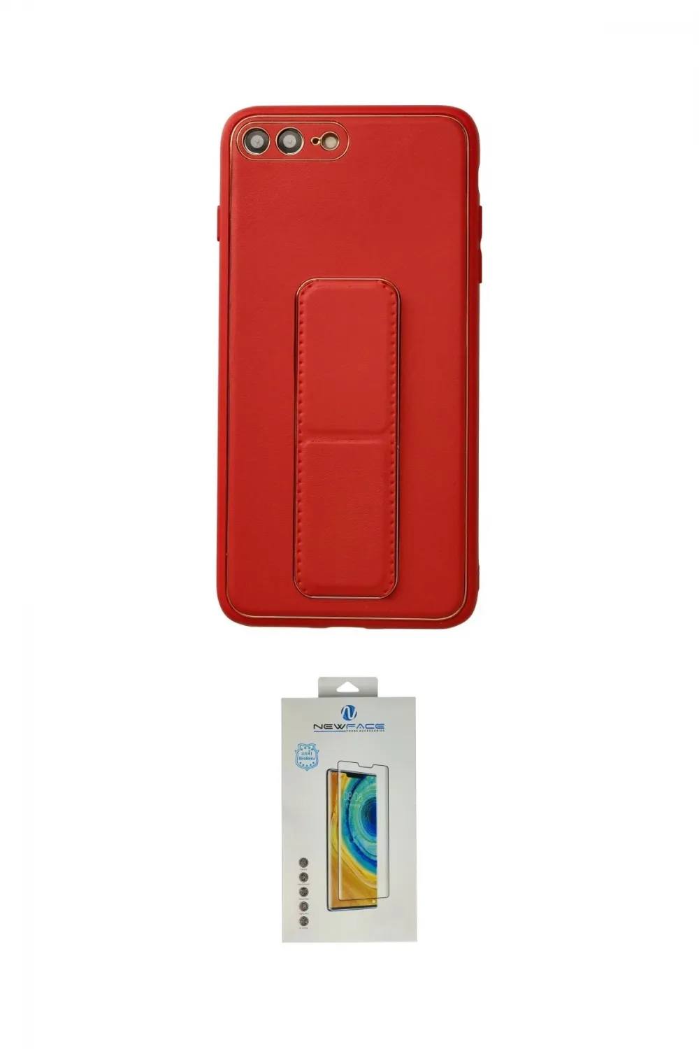 ieg™ iPhone 7 Plus Kılıf Akış Doku - Siyah Polymer Nano Ekran Koruyucu