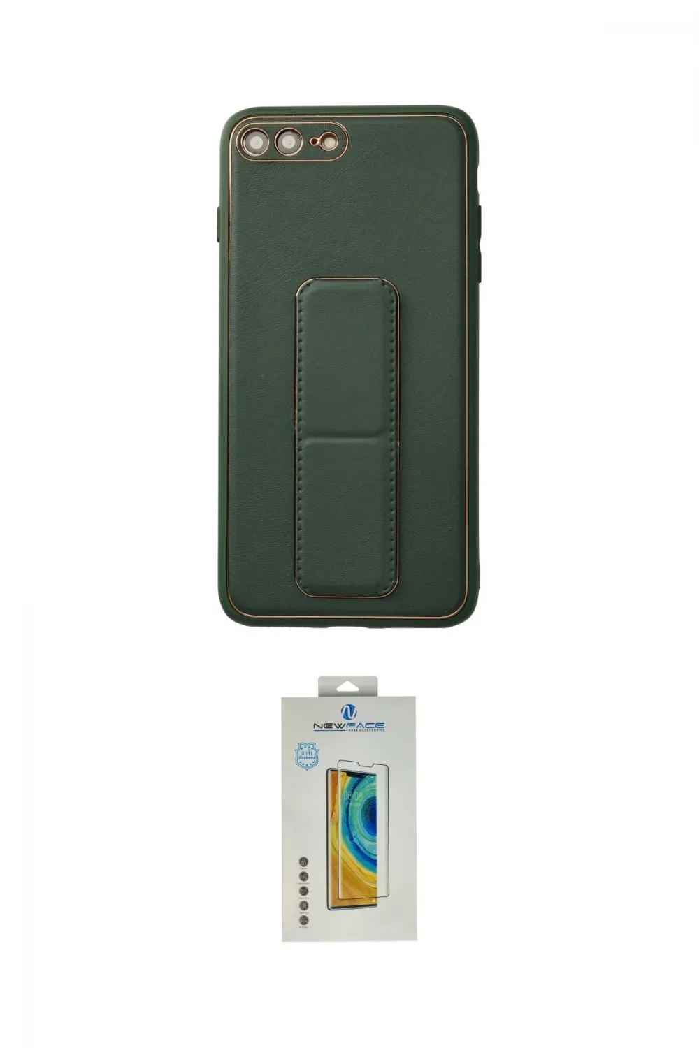 ieg™ iPhone 7 Plus Kılıf Akış Doku - Siyah Polymer Nano Ekran Koruyucu