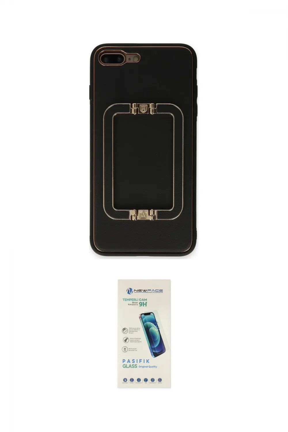 ieg™ iPhone 7 Plus Kılıf Kozmos Minimal Prime - Şeffaf Pasifik Cam Ekran Koruyucu