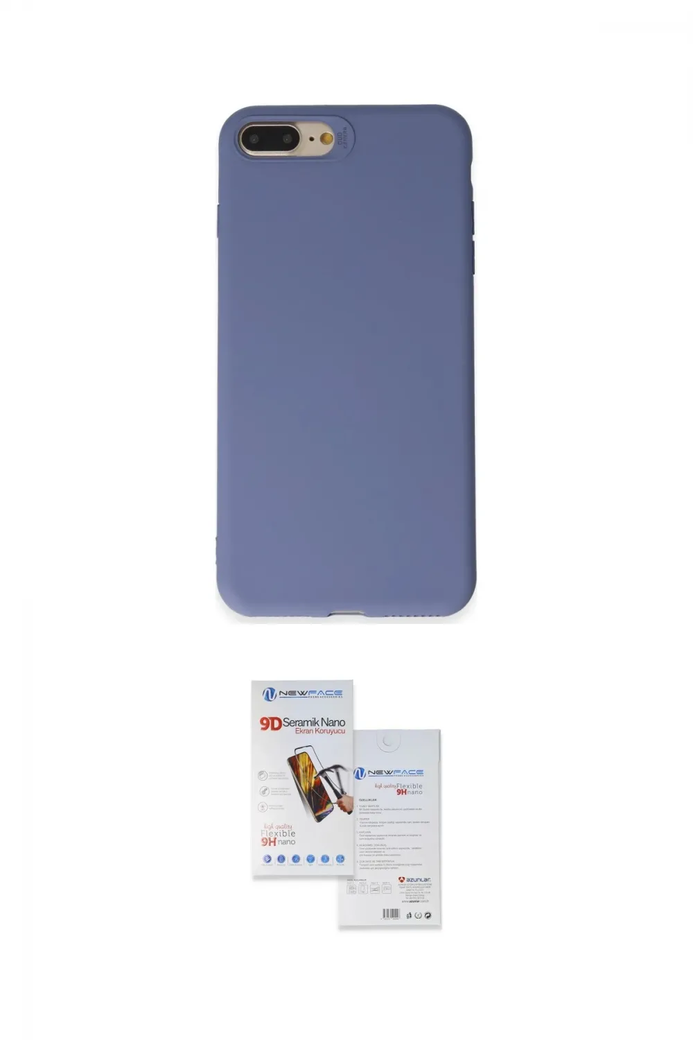 ieg™ iPhone 7 Plus Kılıf Kozmos Yansıma Özel Seri - Siyah Seramik Nano Ekran Koruyucu