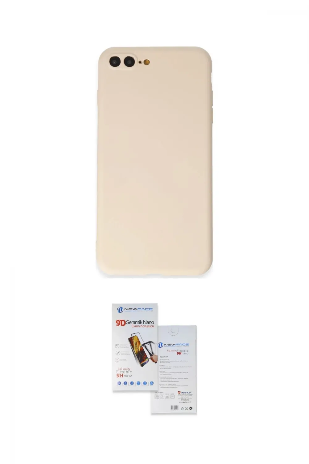 ieg™ iPhone 7 Plus Kılıf Kozmos Yansıma Özel Seri - Siyah Seramik Nano Ekran Koruyucu