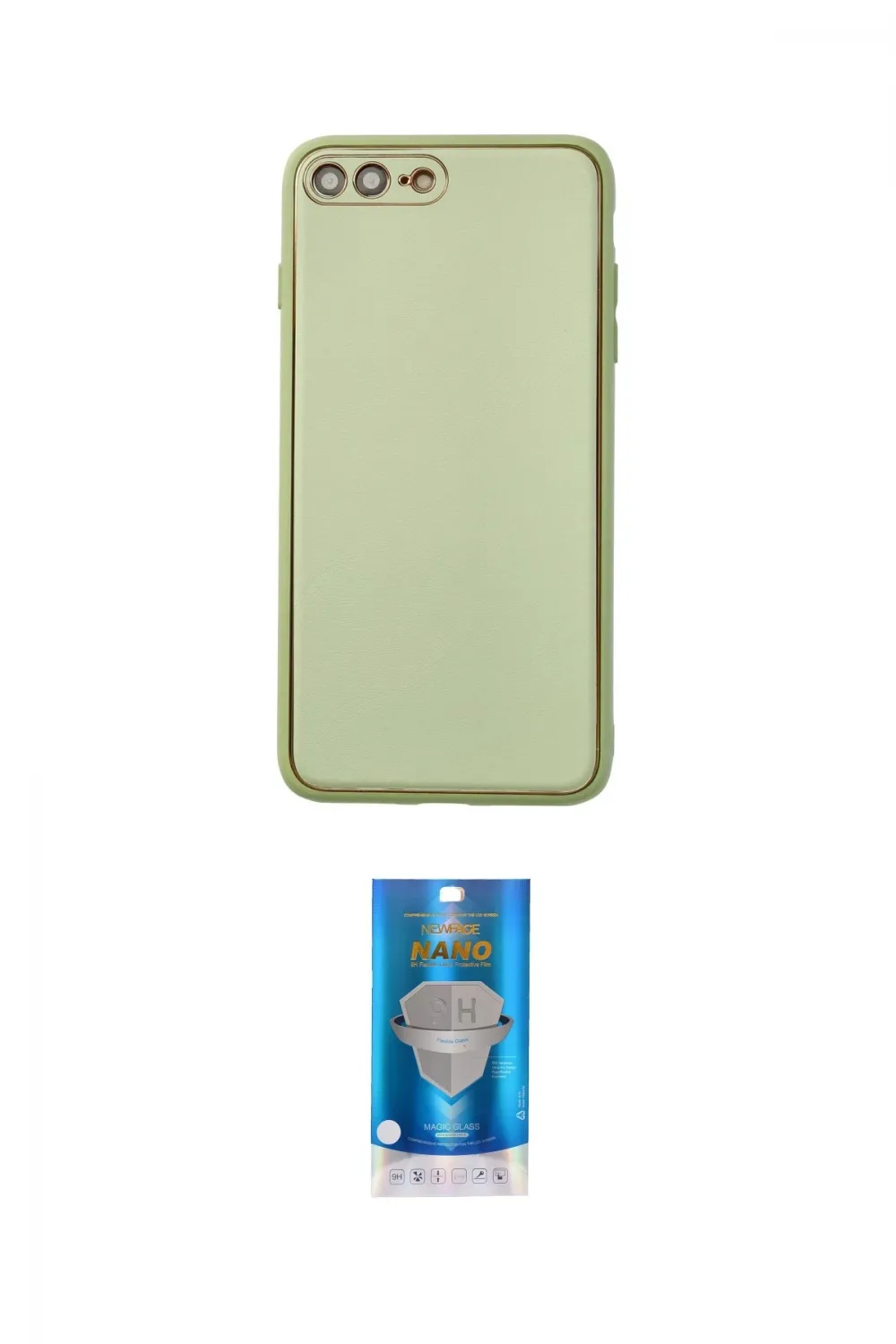 ieg™ iPhone 7 Plus Kılıf Yadigar Klasik - Şeffaf Royal Nano Ekran Koruyucu