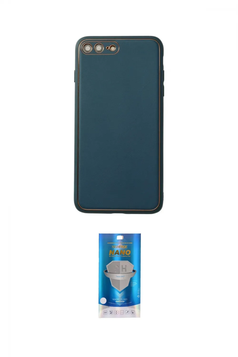 ieg™ iPhone 7 Plus Kılıf Yadigar Klasik - Şeffaf Royal Nano Ekran Koruyucu
