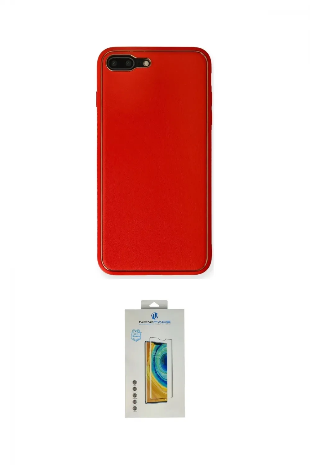 ieg™ iPhone 7 Plus Kılıf Yadigar Klasik - Siyah Polymer Nano Ekran Koruyucu