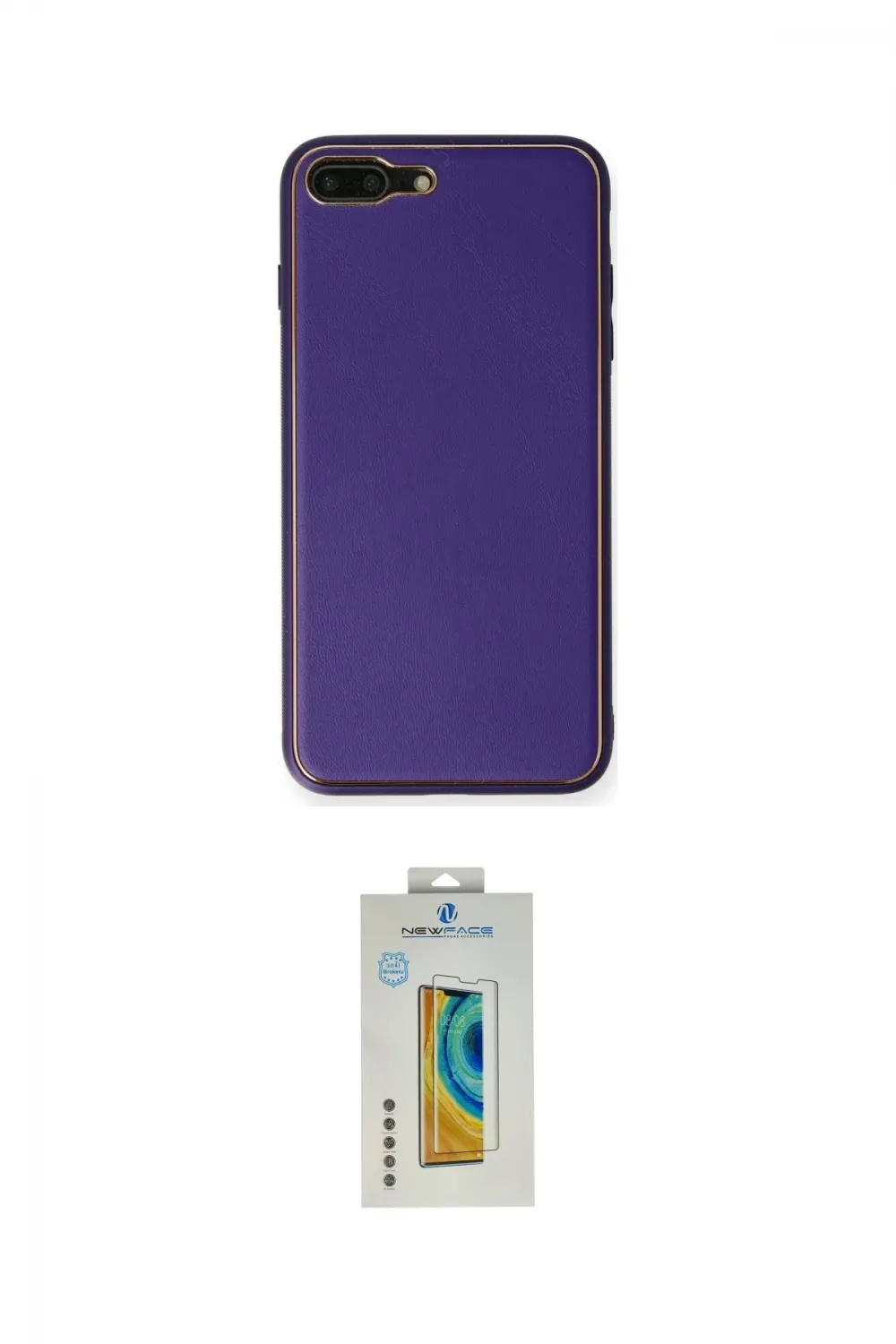 ieg™ iPhone 7 Plus Kılıf Yadigar Klasik - Siyah Polymer Nano Ekran Koruyucu