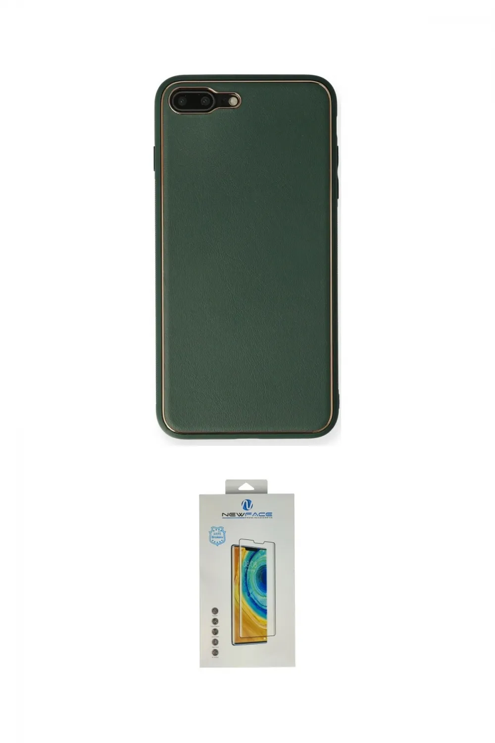 ieg™ iPhone 7 Plus Kılıf Yadigar Klasik - Siyah Polymer Nano Ekran Koruyucu