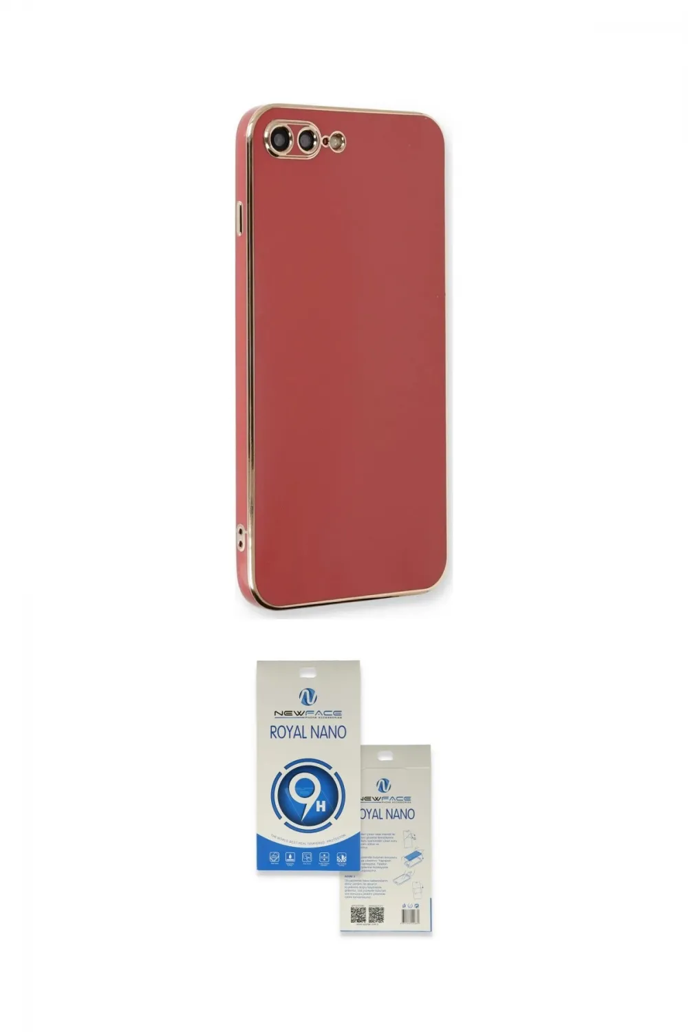 ieg™ iPhone 7 Plus Kılıf Yankı Serisi - Şeffaf Royal Nano Ekran Koruyucu