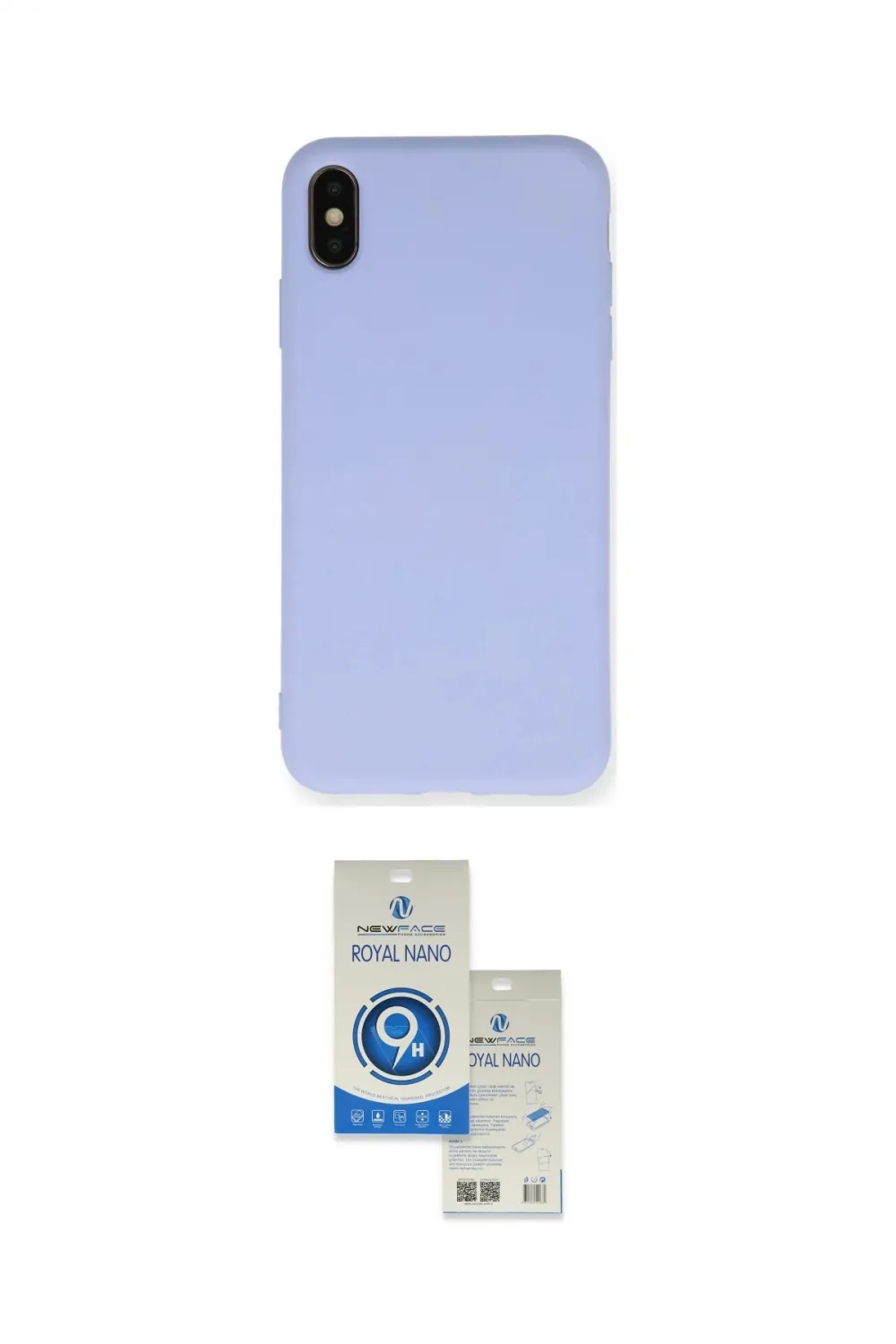 ieg™ iPhone XS Max Kılıf Ahenk Serisi - Şeffaf Royal Nano Ekran Koruyucu