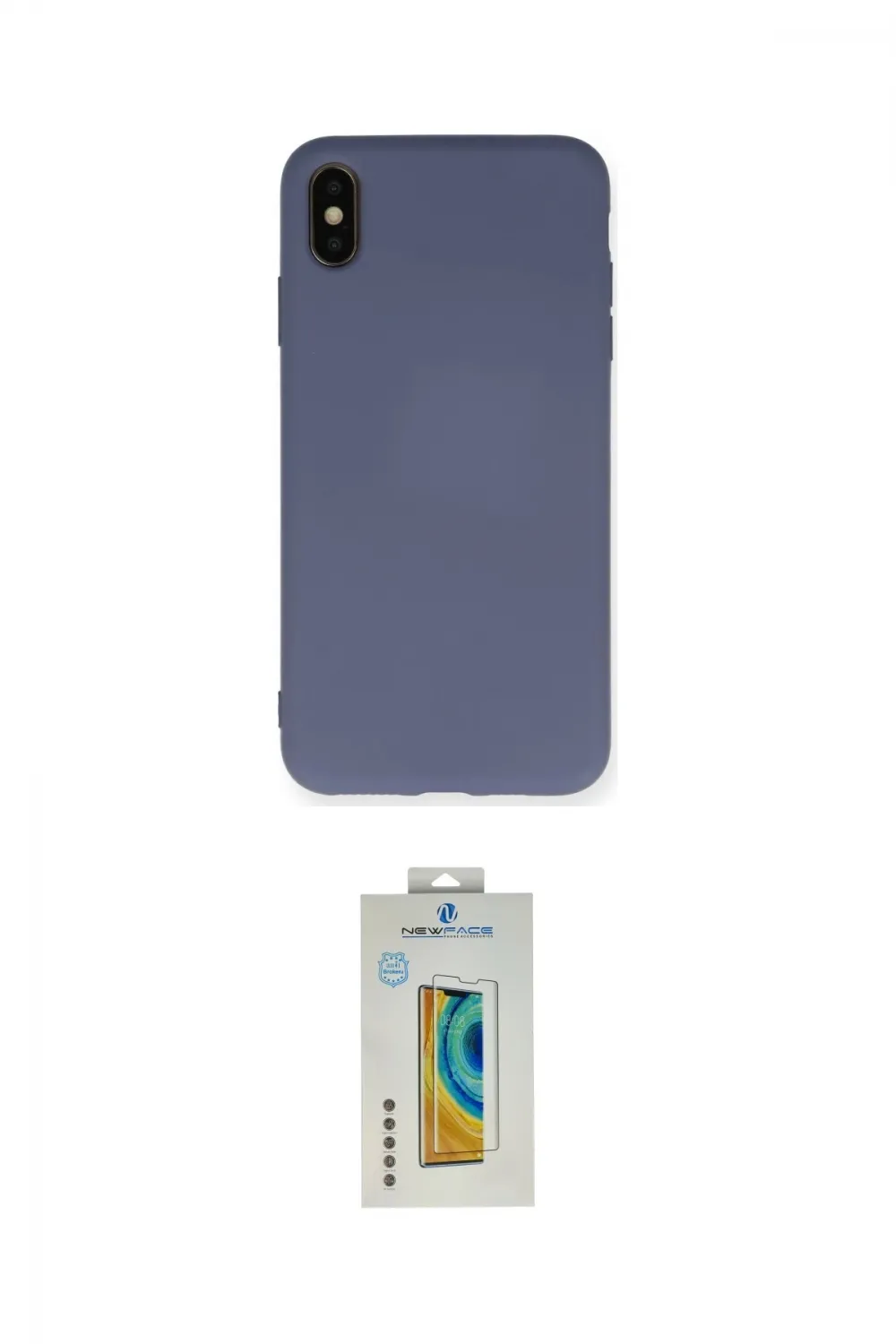 ieg™ iPhone XS Max Kılıf Ahenk Serisi - Siyah Polymer Nano Ekran Koruyucu