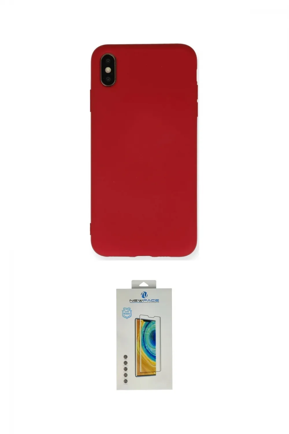 ieg™ iPhone XS Max Kılıf Ahenk Serisi - Siyah Polymer Nano Ekran Koruyucu