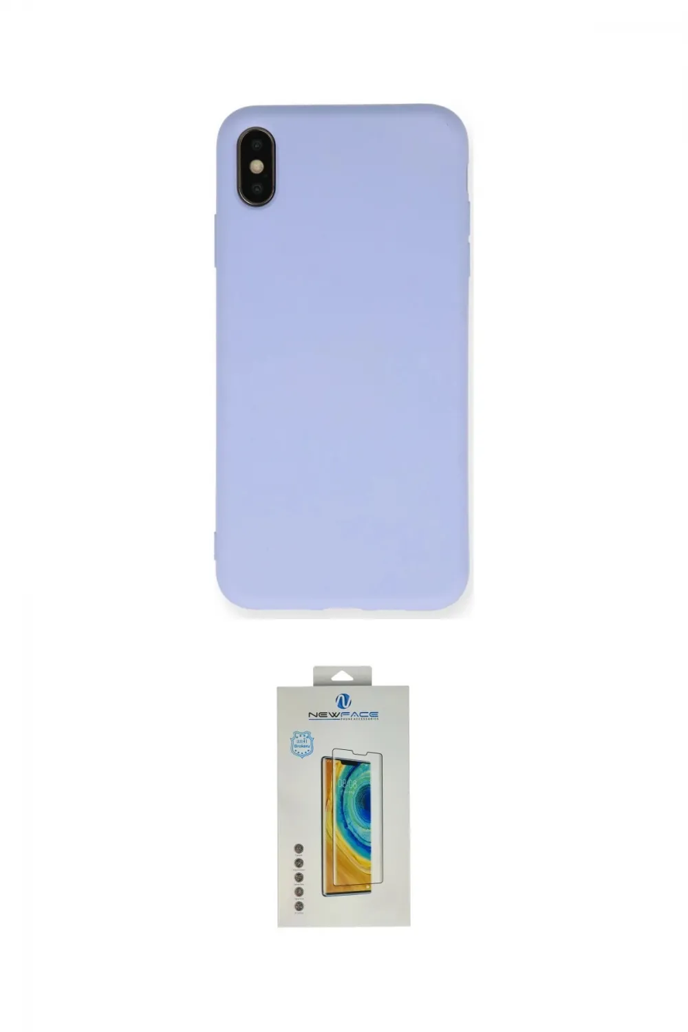ieg™ iPhone XS Max Kılıf Ahenk Serisi - Siyah Polymer Nano Ekran Koruyucu