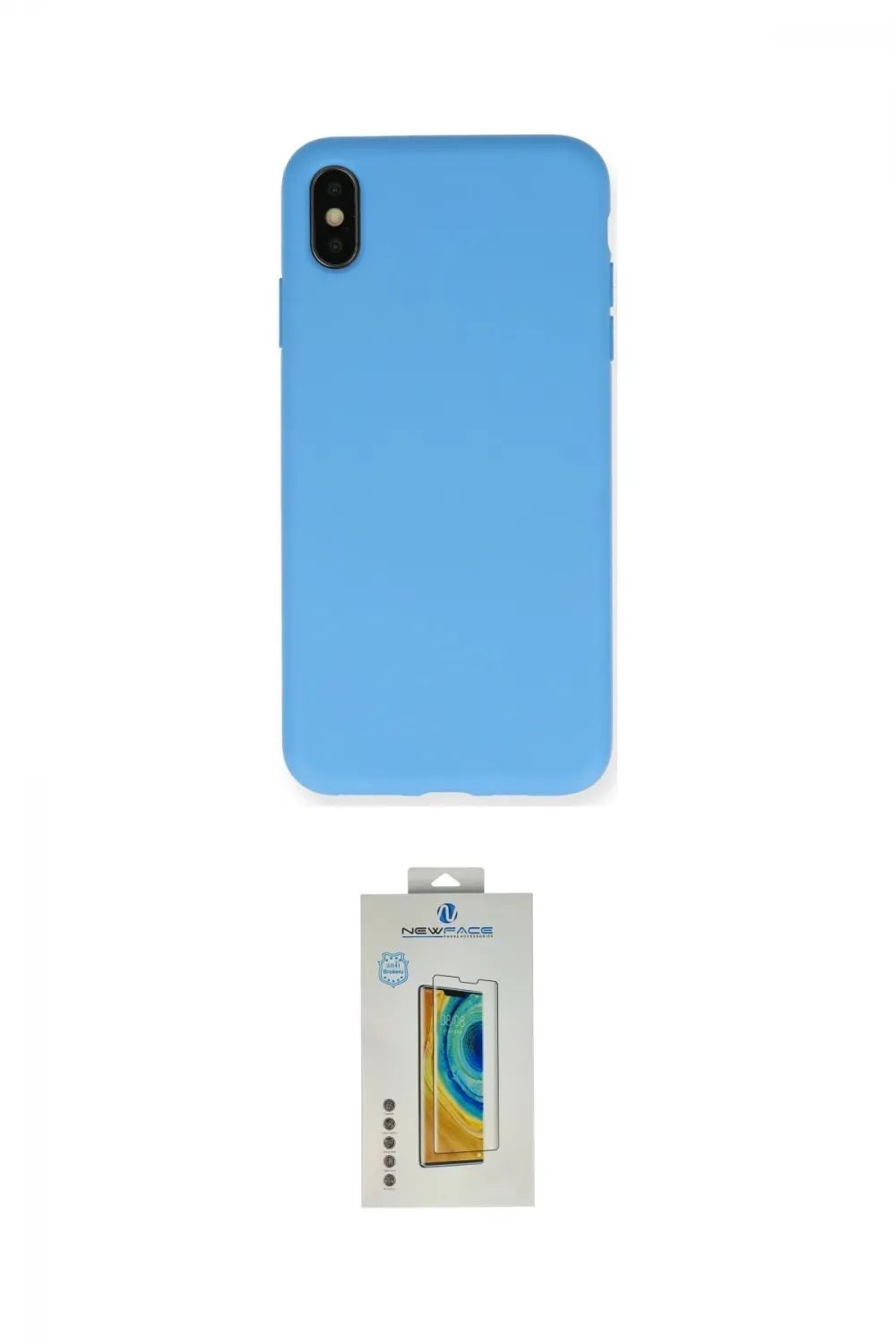 ieg™ iPhone XS Max Kılıf Ahenk Serisi - Siyah Polymer Nano Ekran Koruyucu