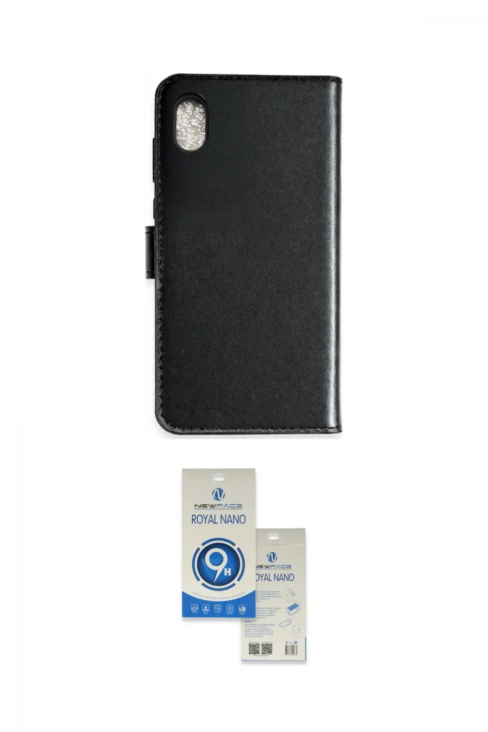 ieg™ iPhone XS Max Kılıf Siluet Işık Serisi - Şeffaf Royal Nano Ekran Koruyucu